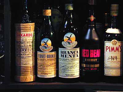 Fernet-Branca, Branca Menta etc.